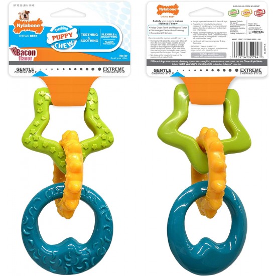 Nylabone Puppy Bone - Wolf Nylabone Puppy Bone - Wolf