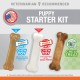 Nylabone, Puppy Chew Bone and Dental Care Toy for Teething Puppies, Soothing Chew Bone for Small Puppies up to 11 kg, for Gentle Chewing/Teething Dogs, Chicken and Peanut Butter, Pack of 2, Extra Nylabone, Puppy Chew Bone and Dental Care Toy for Teething Puppies, Soothing Chew Bone for Small Puppies up to 11 kg, for Gentle Chewing/Teething Dogs, Chicken and Peanut Butter, Pack of 2, Extra