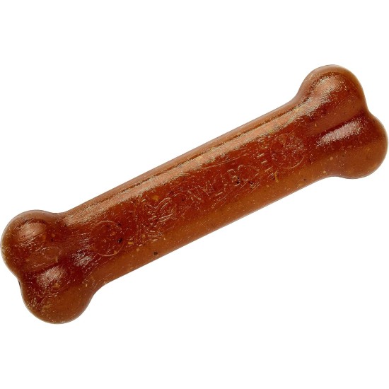 Nylabone, Puppy Chew Bone and Dental Care Toy for Teething Puppies, Soothing Chew Bone for Small Puppies up to 11 kg, for Gentle Chewing/Teething Dogs, Chicken and Peanut Butter, Pack of 2, Extra Nylabone, Puppy Chew Bone and Dental Care Toy for Teething Puppies, Soothing Chew Bone for Small Puppies up to 11 kg, for Gentle Chewing/Teething Dogs, Chicken and Peanut Butter, Pack of 2, Extra