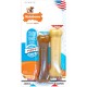 Nylabone, Puppy Chew Bone and Dental Care Toy for Teething Puppies, Soothing Chew Bone for Small Puppies up to 11 kg, for Gentle Chewing/Teething Dogs, Chicken and Peanut Butter, Pack of 2, Extra Nylabone, Puppy Chew Bone and Dental Care Toy for Teething Puppies, Soothing Chew Bone for Small Puppies up to 11 kg, for Gentle Chewing/Teething Dogs, Chicken and Peanut Butter, Pack of 2, Extra
