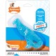 Nylabone, Puppy Chew Bone and Dental Care Toy for Teething Puppies, Soothing Chew Bone for Small Puppies up to 11 kg, for Gentle Chewing/Teething Dogs, Chicken Flavour, Dinosaur Shaped Nylabone, Puppy Chew Bone and Dental Care Toy for Teething Puppies, Soothing Chew Bone for Small Puppies up to 11 kg, for Gentle Chewing/Teething Dogs, Chicken Flavour, Dinosaur Shaped