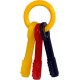 Nylabone, Puppy Chew Toy and Dental Care Toy for Teething Puppies Chew Toys for Small Puppies up to 11 kg, Gently Chewing/Teething Dogs, Bacon Flavour, Toy Ring for Puppies Nylabone, Puppy Chew Toy and Dental Care Toy for Teething Puppies Chew Toys for Small Puppies up to 11 kg, Gently Chewing/Teething Dogs, Bacon Flavour, Toy Ring for Puppies