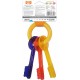 Nylabone, Puppy Chew Toy and Dental Care Toy for Teething Puppies Chew Toys for Small Puppies up to 11 kg, Gently Chewing/Teething Dogs, Bacon Flavour, Toy Ring for Puppies Nylabone, Puppy Chew Toy and Dental Care Toy for Teething Puppies Chew Toys for Small Puppies up to 11 kg, Gently Chewing/Teething Dogs, Bacon Flavour, Toy Ring for Puppies