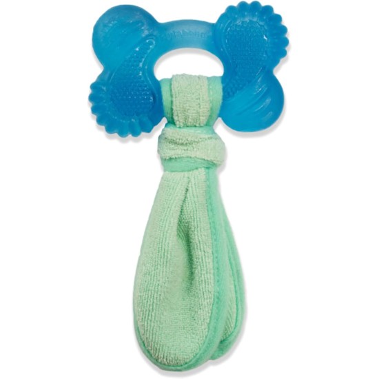 Nylabone, Puppy Cooling Bone and Dental Care Toy for Teething Puppies, Soothing Chew Toy for Small Puppies up to 11 kg, for Gentle Chewing/Teething Dogs, Peanut Butter Flavour Nylabone, Puppy Cooling Bone and Dental Care Toy for Teething Puppies, Soothing Chew Toy for Small Puppies up to 11 kg, for Gentle Chewing/Teething Dogs, Peanut Butter Flavour