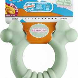 Nylabone, Puppy Teether Sensory Chew Toy Chicken Small - For Puppies up to 11kg Nylabone, Puppy Teether Sensory Chew Toy Chicken Small - For Puppies up to 11kg