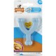 Nylabone Puppy Teething Toy Wishbone Puppy Blue Original Chicken Flavour, X-Small/Petite (Pack of 1)