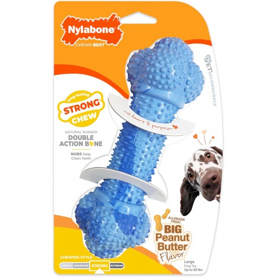 Nylabone Strong Bacon Cheeseburger Dog Chew Nylabone Strong Bacon Cheeseburger Dog Chew