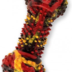 Nylabone Strong Bacon Cheeseburger Dog Chew Nylabone Strong Bacon Cheeseburger Dog Chew