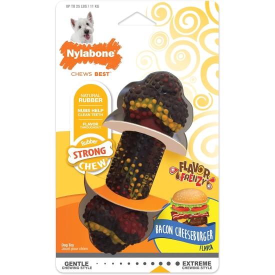 Nylabone Strong Bone Beef and Gravy Dog Chew Nylabone Strong Bone Beef and Gravy Dog Chew