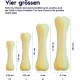 Petstages Chick-A-Bone - Hunde-Kauknoche - Kauspielzeug mit Hühnchengeschmack - Größe S