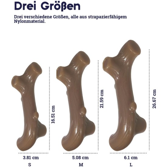 Petstages Chick-A-Bone - Hunde-Kauknoche - Kauspielzeug mit Hühnchengeschmack - Größe S Petstages Chick-A-Bone - Hunde-Kauknoche - Kauspielzeug mit Hühnchengeschmack - Größe S