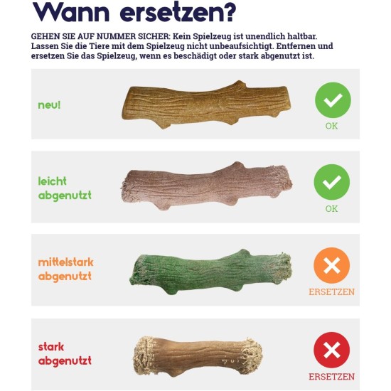 Petstages Chick-A-Bone - Hunde-Kauknoche - Kauspielzeug mit Hühnchengeschmack - Größe S Petstages Chick-A-Bone - Hunde-Kauknoche - Kauspielzeug mit Hühnchengeschmack - Größe S