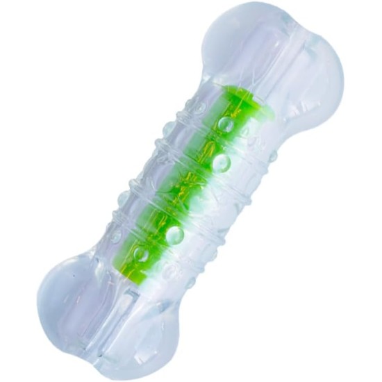 Petstages Crunchcore Bone - Knochen-Kauspielzeug für Hunde - als Alternative zu Wasserflaschen - M