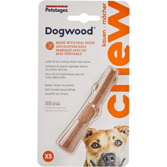 Petstages Dogwood - Hunde-Kauspielzeug - als Alternative zu Holzstöckchen - mit BBQ Geschmack - Größe XS Petstages Dogwood - Hunde-Kauspielzeug - als Alternative zu Holzstöckchen - mit BBQ Geschmack - Größe XS