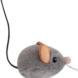 Petstages Squeak Squeak Mouse - Plüschspielzeug für Katzen - mit Katzenminze - Maus Petstages Squeak Squeak Mouse - Plüschspielzeug für Katzen - mit Katzenminze - Maus