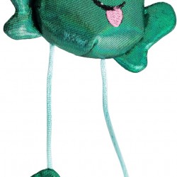 Petstages Toss 'N Dangle Frog - Katzenspielzeug mit Katzenminze - Frosch-Design Petstages Toss 'N Dangle Frog - Katzenspielzeug mit Katzenminze - Frosch-Design