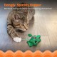 Petstages Toss 'N Dangle Frog - Katzenspielzeug mit Katzenminze - Frosch-Design