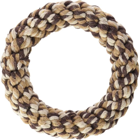 Solid Rope Dog Ring, ø 14 cm (Colours sent as random)