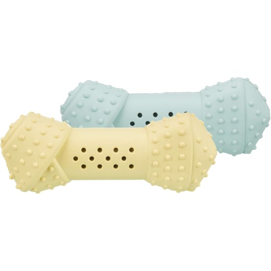 TRIXIE 33340 Junior Cooling Bone, Natural Rubber, 10 cm TRIXIE 33340 Junior Cooling Bone, Natural Rubber, 10 cm