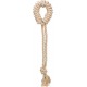 TRIXIE 34887 Rope Rope with Ring, Hemp / Cotton, Dog Toy TRIXIE 34887 Rope Rope with Ring, Hemp / Cotton, Dog Toy