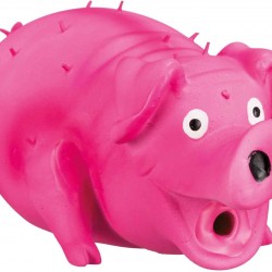 TRIXIE bristle pig with animal voice latex 21cm dog toy (assorted) TRIXIE bristle pig with animal voice latex 21cm dog toy (assorted)