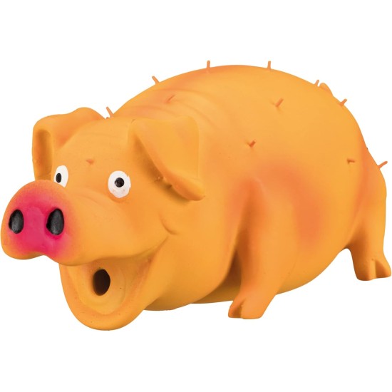 TRIXIE bristle pig with animal voice latex 21cm dog toy (assorted) TRIXIE bristle pig with animal voice latex 21cm dog toy (assorted)