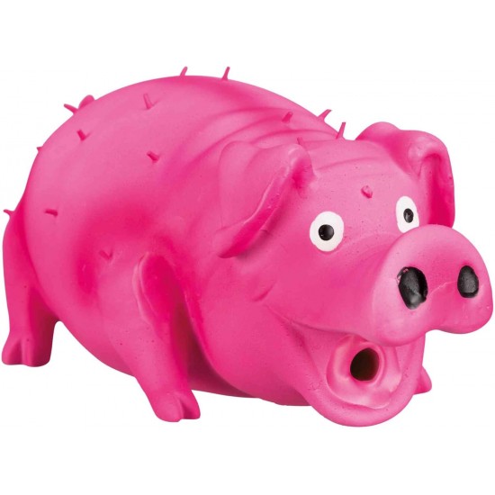 TRIXIE bristle pig with animal voice latex 21cm dog toy (assorted) TRIXIE bristle pig with animal voice latex 21cm dog toy (assorted)