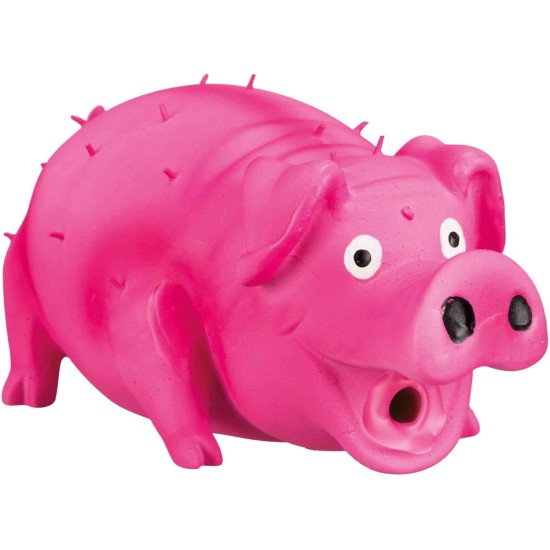 TRIXIE bristle pig with animal voice latex 21cm dog toy (assorted) TRIXIE bristle pig with animal voice latex 21cm dog toy (assorted)