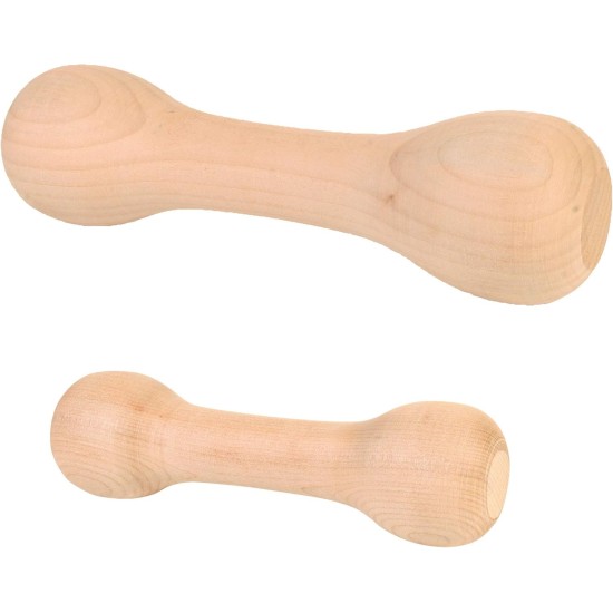 Trixie Rounded Wooden Retrieving Dumbbell, 250 g Trixie Rounded Wooden Retrieving Dumbbell, 250 g