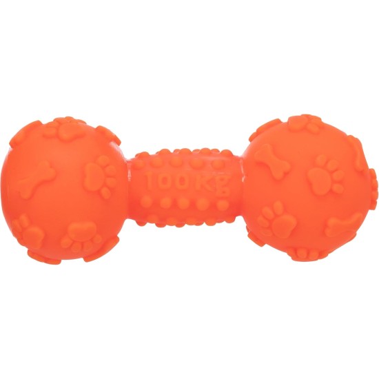Trixie Vinyl Dumbbell for Dog, 15 cm, Red Trixie Vinyl Dumbbell for Dog, 15 cm, Red