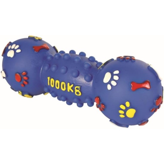 Trixie Vinyl Dumbbell for Dog, 15 cm, Red Trixie Vinyl Dumbbell for Dog, 15 cm, Red