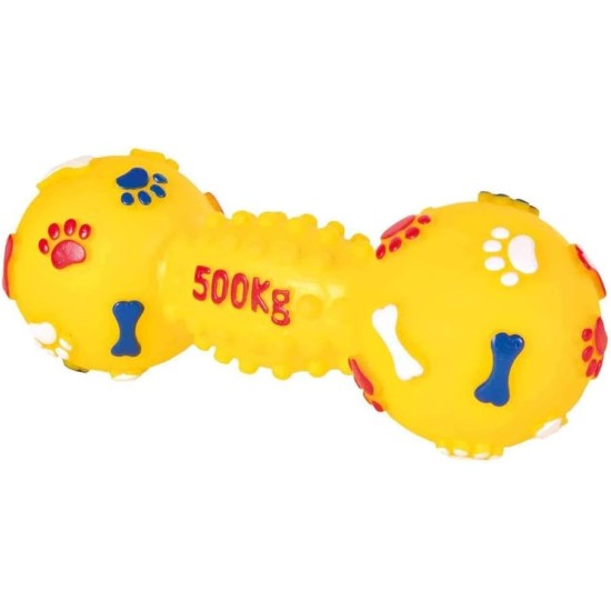 Trixie Vinyl Dumbbell for Dog, 19 Centimetre Trixie Vinyl Dumbbell for Dog, 19 Centimetre