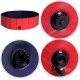 dibea PVC Dog Pool Swimming Pool for Dogs, Dog Bath, Water Pool for Dogs (Choice of Size), blue / red dibea PVC Dog Pool Swimming Pool for Dogs, Dog Bath, Water Pool for Dogs (Choice of Size), blue / red