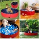 dibea PVC Dog Pool Swimming Pool for Dogs, Dog Bath, Water Pool for Dogs (Choice of Size), blue / red dibea PVC Dog Pool Swimming Pool for Dogs, Dog Bath, Water Pool for Dogs (Choice of Size), blue / red