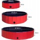dibea PVC Dog Pool Swimming Pool for Dogs, Dog Bath, Water Pool for Dogs (Choice of Size), blue / red dibea PVC Dog Pool Swimming Pool for Dogs, Dog Bath, Water Pool for Dogs (Choice of Size), blue / red