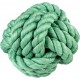 duvoplus, Rope Sweater Ball M 14 x 14 x 14 cm Green Toy Dog duvoplus, Rope Sweater Ball M 14 x 14 x 14 cm Green Toy Dog