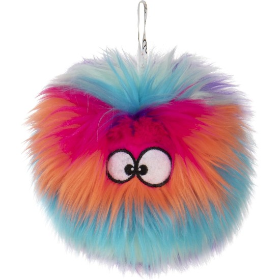 goDog Furballz Dog Toy, Squeaky Plush Ball, Chew Protection Technology, Rainbow, Large goDog Furballz Dog Toy, Squeaky Plush Ball, Chew Protection Technology, Rainbow, Large