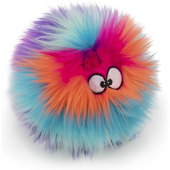 goDog Furballz Dog Toy, Squeaky Plush Ball, Chew Protection Technology, Rainbow, Large goDog Furballz Dog Toy, Squeaky Plush Ball, Chew Protection Technology, Rainbow, Large