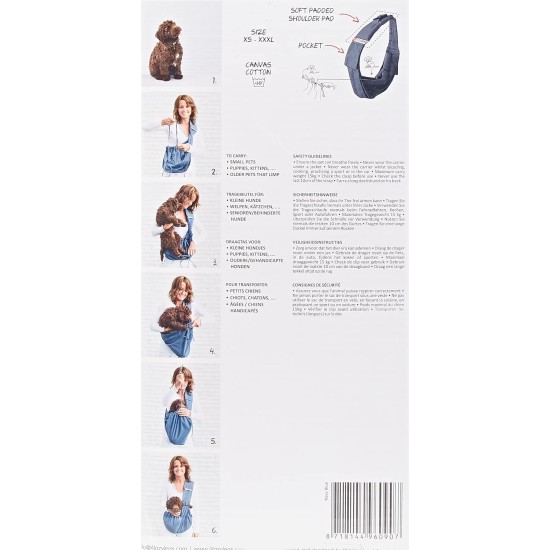 2156 Canvas Pocket, Mineral Grey 2156 Canvas Pocket, Mineral Grey