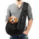6 kg Dog Carry Bag, Portable Adjustable Dog Carrier for Dogs, Hands-Free Dog Bag, Breathable Transport Bag for Outdoor Walking Activities and Excursions (Black)