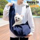 6 kg Dog Carry Bag, Portable Adjustable Dog Carrier for Dogs, Hands-Free Dog Bag, Breathable Transport Bag for Outdoor Walking Activities and Excursions (Black)