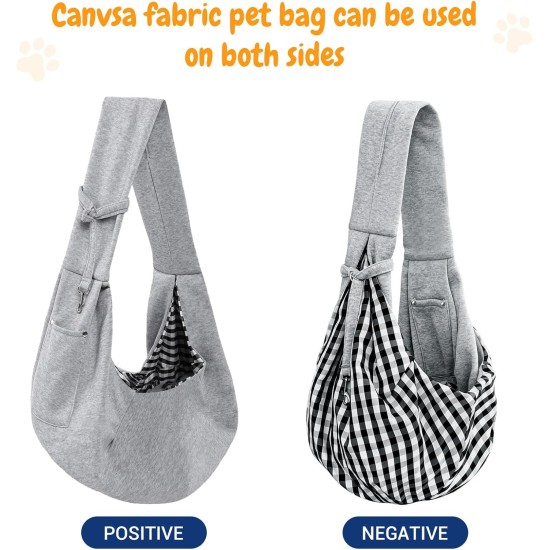 6 kg Dog Carry Bag, Portable Adjustable Dog Carrier for Dogs, Hands-Free Dog Bag, Breathable Transport Bag for Outdoor Walking Activities and Excursions (Black) 6 kg Dog Carry Bag, Portable Adjustable Dog Carrier for Dogs, Hands-Free Dog Bag, Breathable Transport Bag for Outdoor Walking Activities and Excursions (Black)