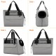 ALLSOPETS Dog Bag Breathable Cat Bag Pet Carrier Shoulder Bag Dog Carrier Bag with Safety Lead and Pockets Pet Bag for Small Dogs Puppies Cats Pink ALLSOPETS Dog Bag Breathable Cat Bag Pet Carrier Shoulder Bag Dog Carrier Bag with Safety Lead and Pockets Pet Bag for Small Dogs Puppies Cats Pink