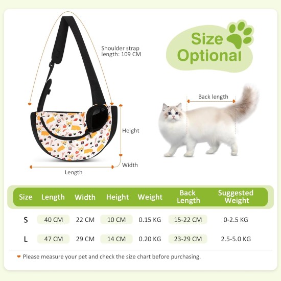 ALLSOPETS Dog Carrier Bag for Small Dogs Cats, Pet Carrier Shoulder Bag, Breathable Dog Sing, Carry Bag for Dogs Travel, for Outdoor Camping (Blue Corgi, S) ALLSOPETS Dog Carrier Bag for Small Dogs Cats, Pet Carrier Shoulder Bag, Breathable Dog Sing, Carry Bag for Dogs Travel, for Outdoor Camping (Blue Corgi, S)