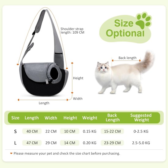 ALLSOPETS Dog Carrier Bag for Small Dogs Cats, Pet Carrier Shoulder Bag, Breathable Dog Sing, Carry Bag for Dogs Travel, for Outdoor Camping (Blue Corgi, S) ALLSOPETS Dog Carrier Bag for Small Dogs Cats, Pet Carrier Shoulder Bag, Breathable Dog Sing, Carry Bag for Dogs Travel, for Outdoor Camping (Blue Corgi, S)