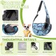 ALLSOPETS Dog Carrier Bag for Small Dogs Cats, Pet Carrier Shoulder Bag, Breathable Dog Sing, Carry Bag for Dogs Travel, for Outdoor Camping (Blue Corgi, S) ALLSOPETS Dog Carrier Bag for Small Dogs Cats, Pet Carrier Shoulder Bag, Breathable Dog Sing, Carry Bag for Dogs Travel, for Outdoor Camping (Blue Corgi, S)