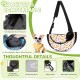 ALLSOPETS Dog Carrier Bag for Small Dogs Cats, Pet Carrier Shoulder Bag, Breathable Dog Sing, Carry Bag for Dogs Travel, for Outdoor Camping (Blue Corgi, S) ALLSOPETS Dog Carrier Bag for Small Dogs Cats, Pet Carrier Shoulder Bag, Breathable Dog Sing, Carry Bag for Dogs Travel, for Outdoor Camping (Blue Corgi, S)