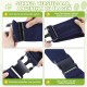 ALLSOPETS Dog Carrier Bag for Small Dogs and Cats, Breathable Dog Sling with Safety Lead, Soft Carry Bag for Travel and Veterinarian (Classic Black)