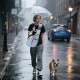 ALLSOPETS Dog Carrier Bag for Small Dogs and Cats, Breathable Dog Sling with Safety Lead, Soft Carry Bag for Travel and Veterinarian (Classic Black)