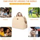 ALLSOPETS Dog Carrier, Cat Handbag, Pet Carrier, Shoulder Bag, Dog Car Seat with Safety Lead and Pockets, Travellers, Pets Carry Bag for Small Dogs, Cats, Khaki ALLSOPETS Dog Carrier, Cat Handbag, Pet Carrier, Shoulder Bag, Dog Car Seat with Safety Lead and Pockets, Travellers, Pets Carry Bag for Small Dogs, Cats, Khaki